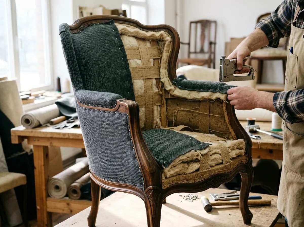 Custom upholstery